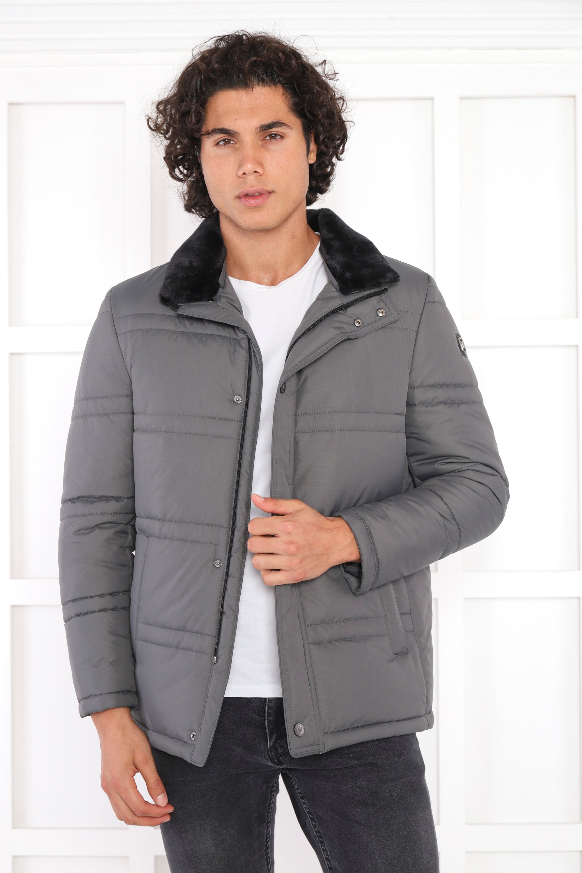 Montmen Polar Yaka Kapitone Mont