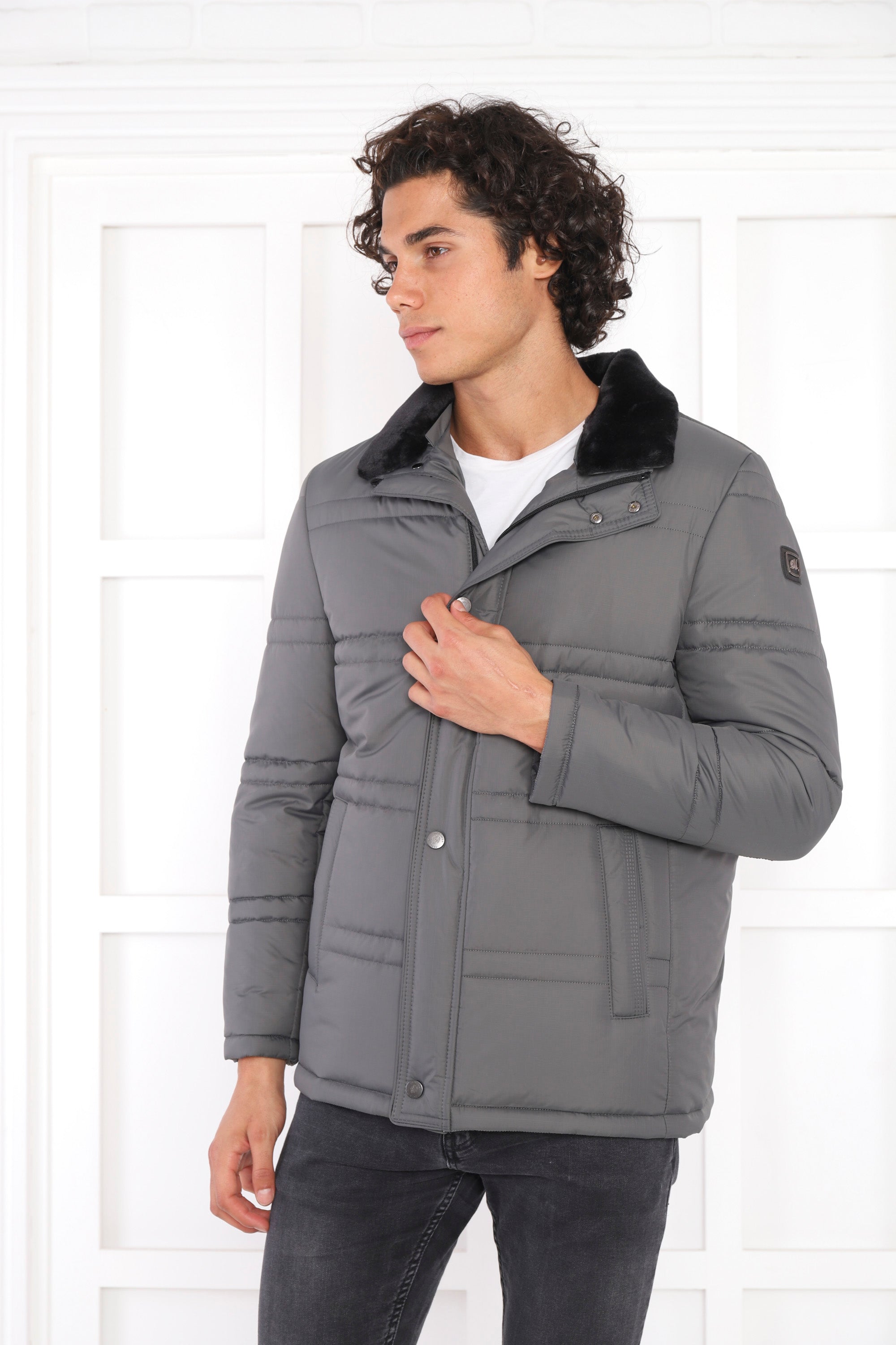 Montmen Polar Yaka Kapitone Mont