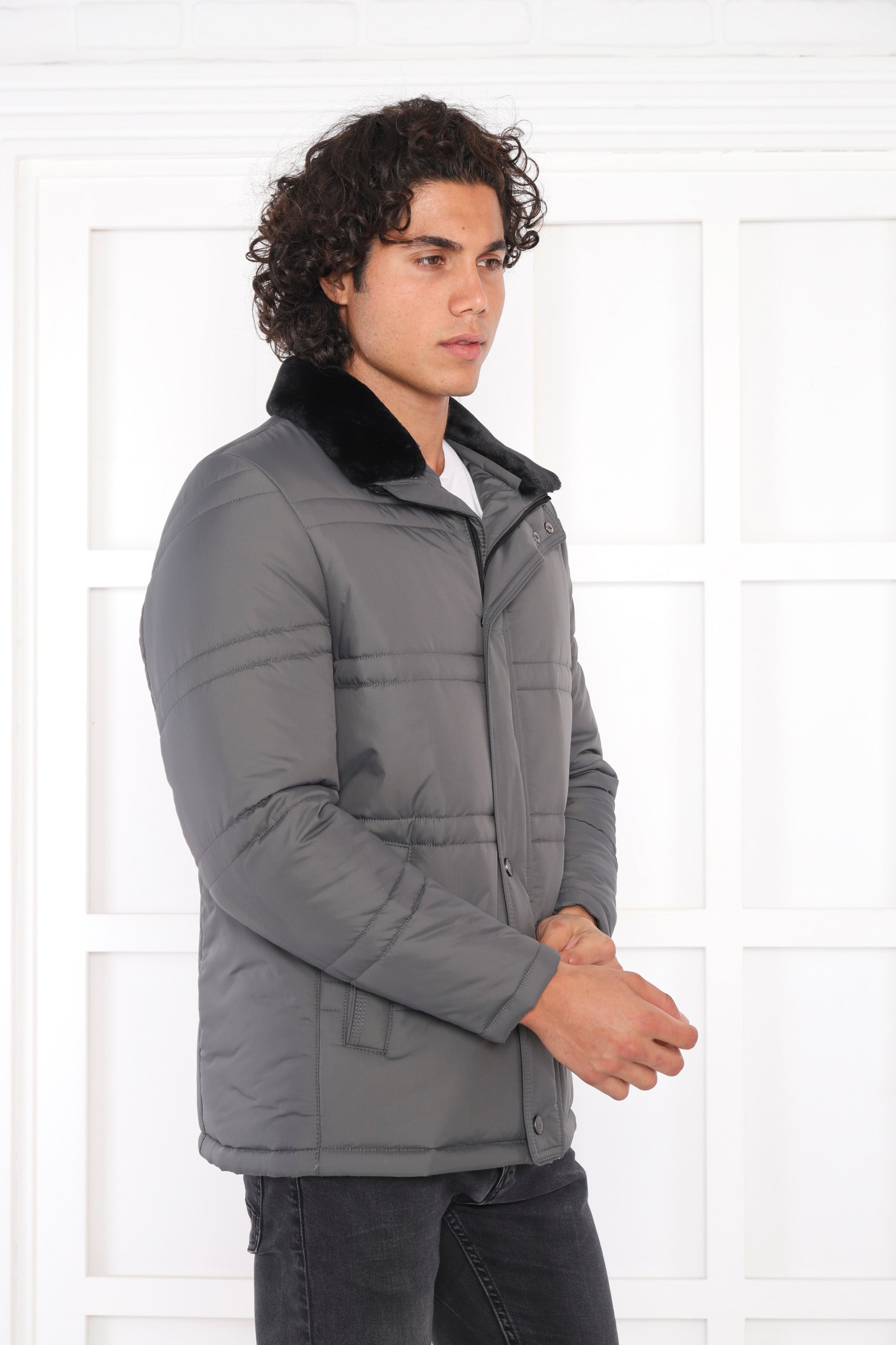Montmen Polar Yaka Kapitone Mont