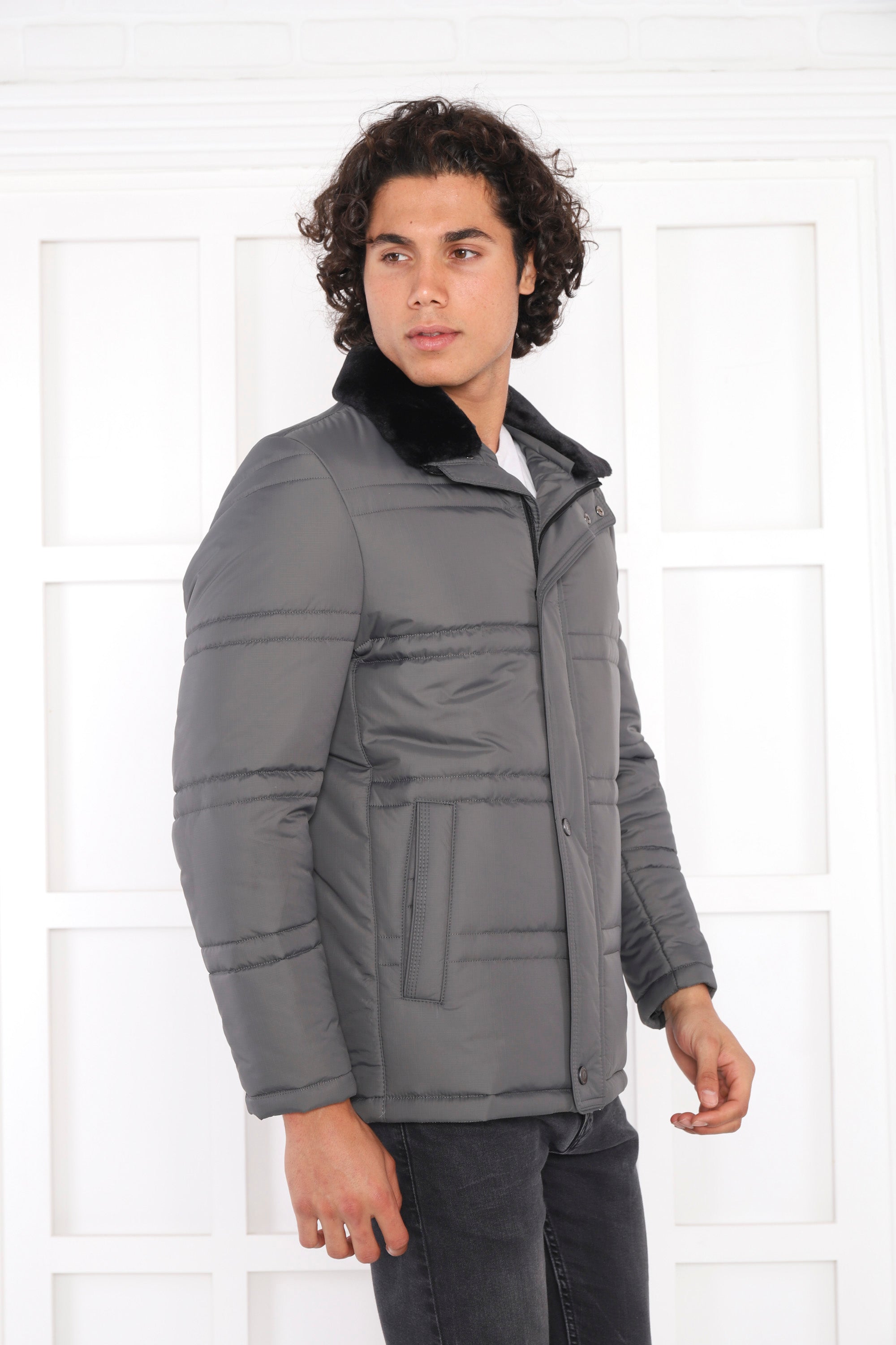 Montmen Polar Yaka Kapitone Mont