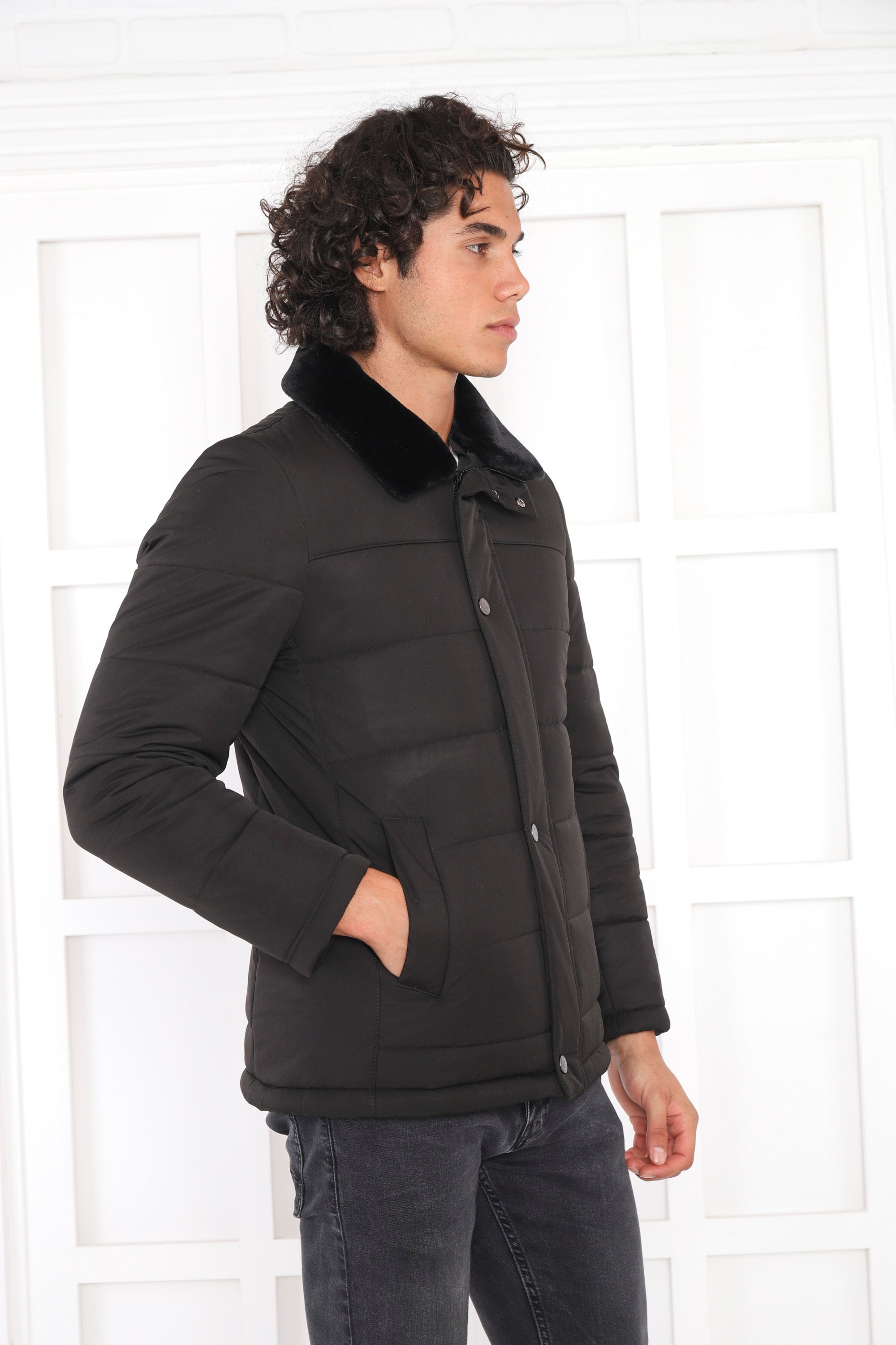 Montmen Polar Yaka Kapitone Mont
