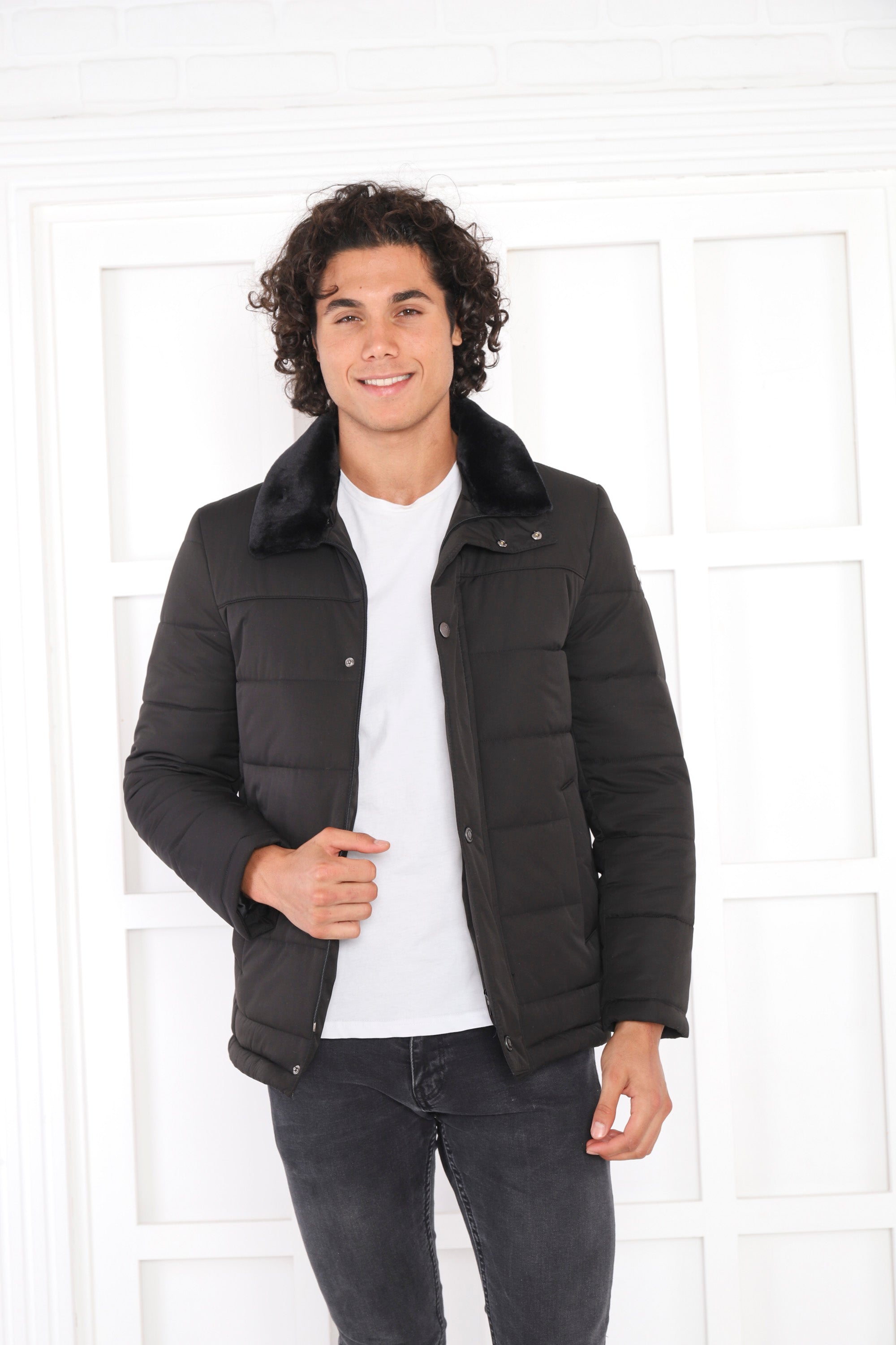 Montmen Polar Yaka Kapitone Mont