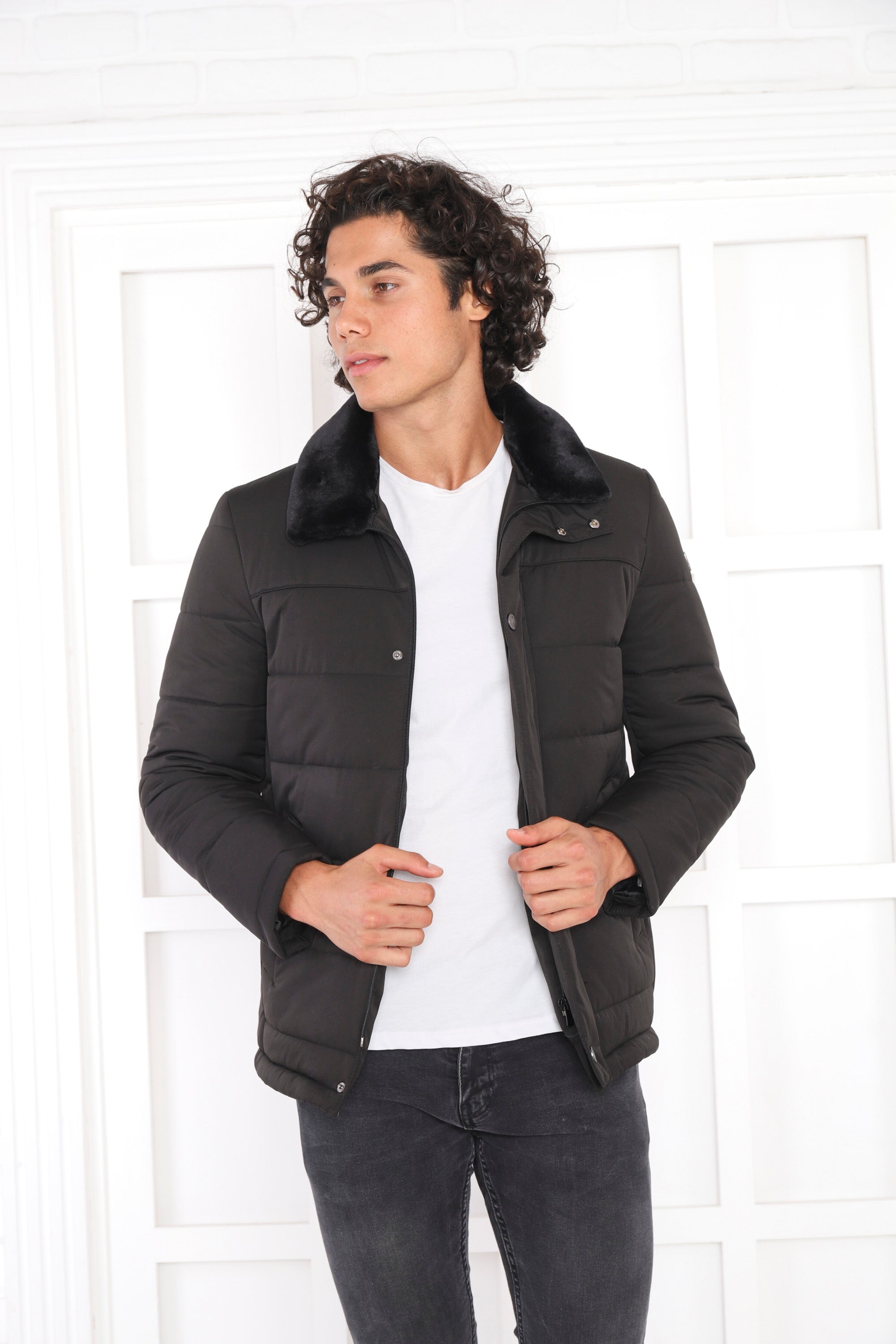 Montmen Polar Yaka Kapitone Mont