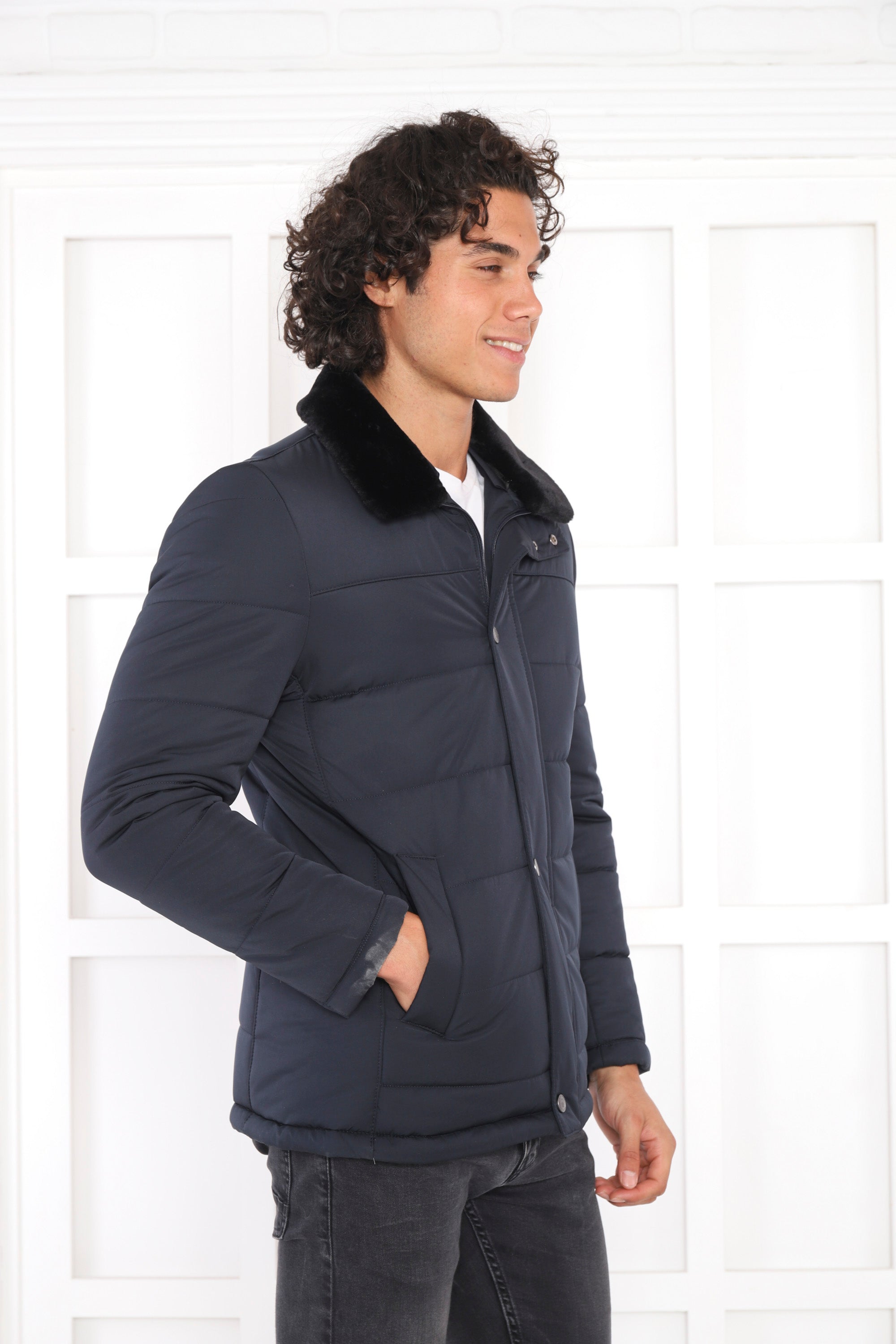 Montmen Polar Yaka Kapitone Mont