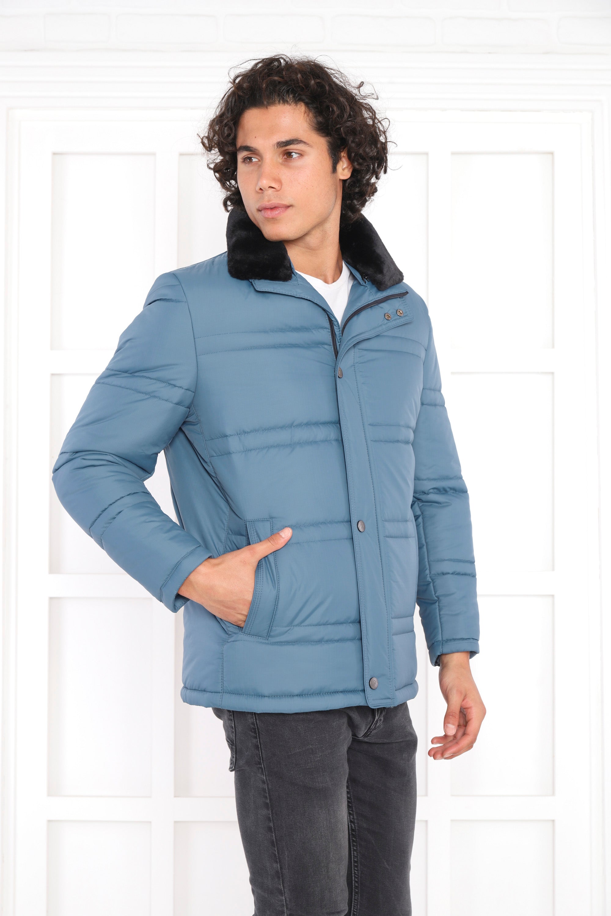 Montmen Polar Yaka Kapitone Mont